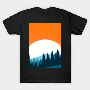 Orange Sundown T-Shirt